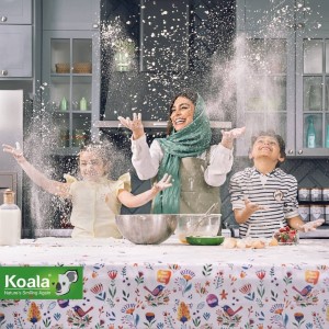 سفره یکبار مصرف کوالا مدل حریر 40 کد40101-رول 20 متری