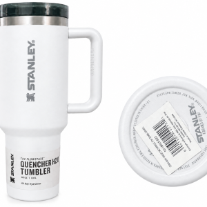 ماگ تراول استنلی Stanley Quencherprotour H2.0 مدل Quencher protourظرفیت 40 اونس 1.18 لیتر سفید