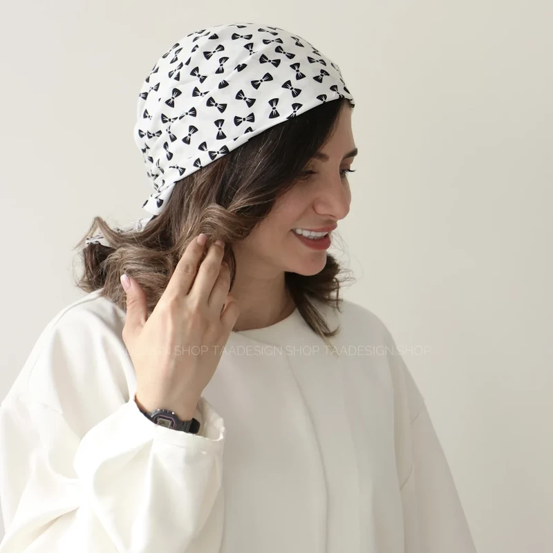 مینی اسکارف ساتن زنانه کلود