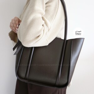کیف بزرگ زنانه مدل لاوندر