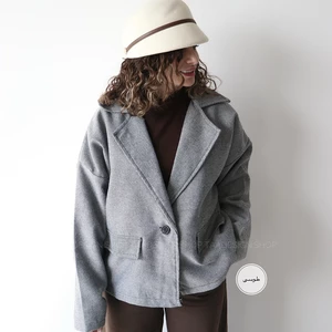 کت پشمی  مدل هات چاکلت