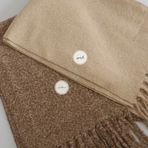 بیگ اسکارف برفکی مدل نخل