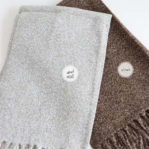 بیگ اسکارف برفکی مدل نخل