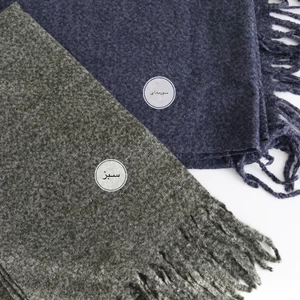 بیگ اسکارف برفکی مدل نخل