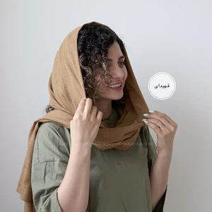 شال  پلیسه ریز مدل ترخون