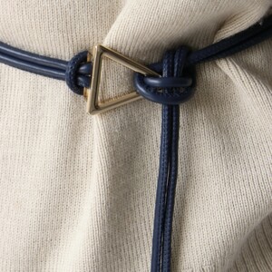 کمربند چرمی مات زنانه مدلbe7041