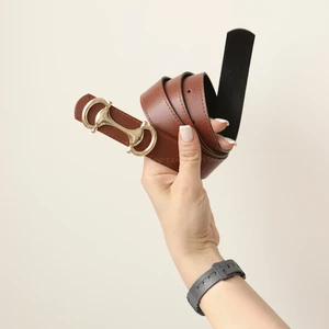 کمربند چرمی مات زنانه مدل be7035