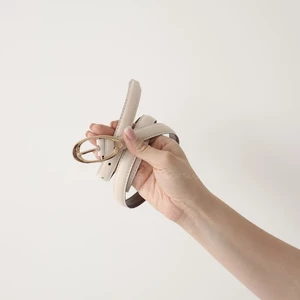 کمربند چرمی مات زنانه مدلbe7033