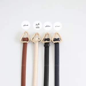 کمربند چرمی مات زنانه مدلbe7031