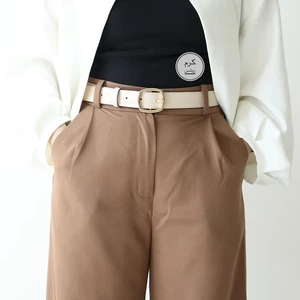 کمربند چرمی مات زنانه مدلbe7030