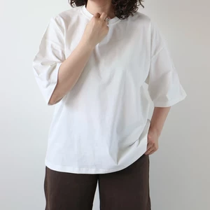 تیشرت نخی باکسی زنانه ترندی