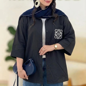 مانتو لینن زنانه پاناما