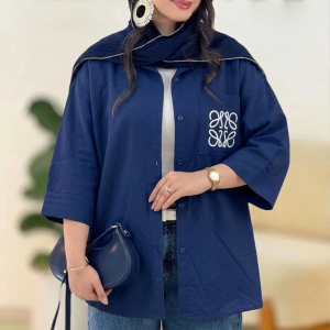 مانتو لینن زنانه پاناما