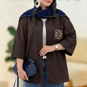 مانتو لینن زنانه پاناما