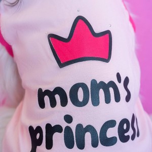 لباس سگ و گربه رکابی mom’s princess