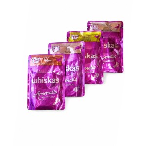 پوچ گربه بالغ ویسکاس با 3 طعم