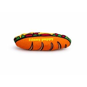 اسباب بازی سگ و گربه عروسک  جغجغه دار مدل سوسیس