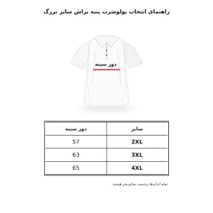 تیشرت یقه گرد پنبه براش سایز بزرگ زرشکی
