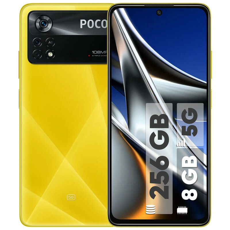 گوشی موبایل شیائومی مدل Poco X4 Pro 5G  دو سیم کارت ظرفیت 256 گیگابایت و رم 8 گیگابایت