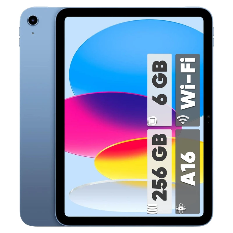 تبلت 11 اینچ اپل مدل iPad 2025 Wi-Fi ظرفیت 256 گیگابایت و رم 6 گیگابایت/نات اکتیو و  پلمپ