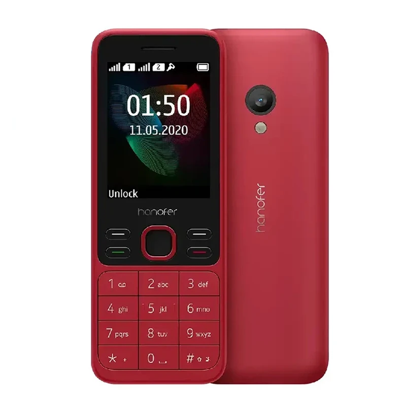 گوشی موبایل هانوفر مدل 150 2019 دو سیم کارت ظرفیت 32 مگابایت و رم 32 مگابایت