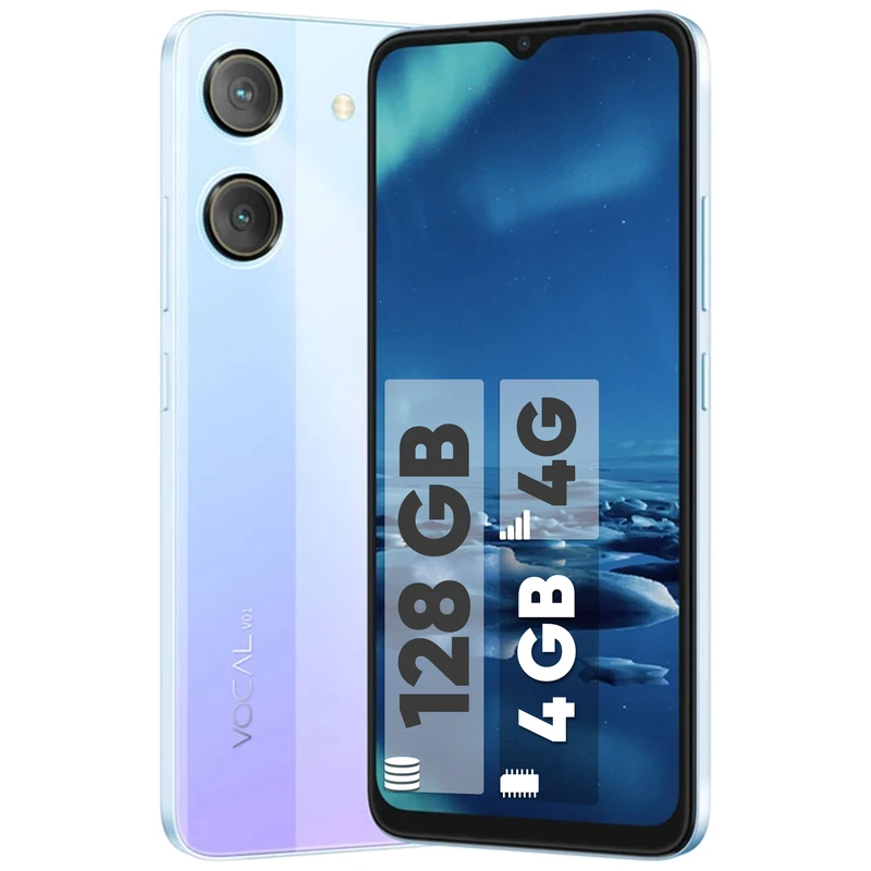 گوشی موبایل وکال مدل V01 دو سیم کارت ظرفیت 128 گیگابایت و رم 4 گیگابایت