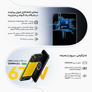 گوشی موبایل شیائومی مدل Poco X4 Pro 5G  دو سیم کارت ظرفیت 256 گیگابایت و رم 8 گیگابایت