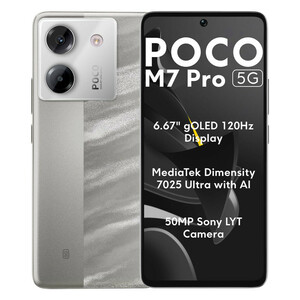 گوشی موبایل شیائومی مدل Poco M7 Pro 5G دو سیم کارت ظرفیت 512 گیگابایت و رم 12 گیگابایت