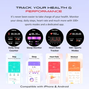 ساعت هوشمند بلک ترون مدل Storm S1