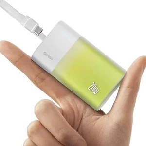 پاوربانک 20 وات باسئوس مدل PB4258Z-4-P1A1 ظرفیت 5200 میلی‌آمپرساعت