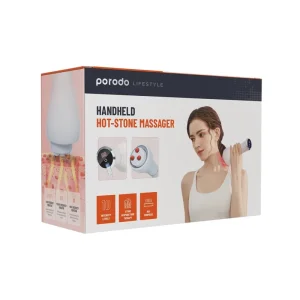 ماساژور سنگ داغ دستی پرودو مدل Porodo LSAMRC Lifestyle Handheld Hot-Stone Massager