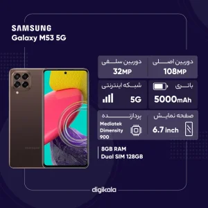 گوشی موبایل سامسونگ مدل Galaxy A12  دو سیم کارت ظرفیت 64 گیگابایت و رم 4 گیگابایت /  پک ویتنام / پلمپ  و آکبند