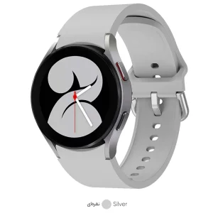 ساعت هوشمند 40 میلی‌متری سامسونگ مدل Galaxy Watch4 با بند سیلیکونی/پلمپ و آکبند/رنگ رزگلد/(R860)