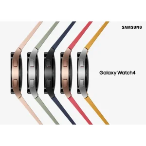 ساعت هوشمند 40 میلی‌متری سامسونگ مدل Galaxy Watch4 با بند سیلیکونی/پلمپ و آکبند/رنگ رزگلد/(R860)