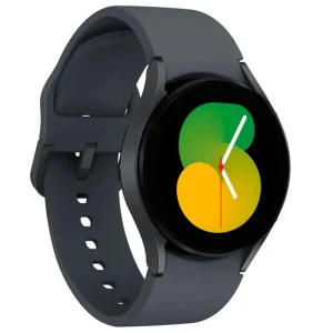 ساعت هوشمند 40 میلی‌متری سامسونگ مدل Galaxy Watch4 با بند سیلیکونی/پلمپ و آکبند/رنگ طلایی