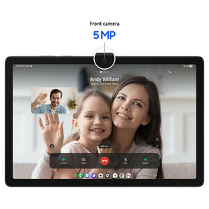 تبلت 11 اینچ سامسونگ مدل Galaxy Tab A11 Plus 5G، ظرفیت 256 گیگابایت و رم 8 گیگابایت، قابلیت پشتیبانی از سیم کارت، رزولوشن دوربین 8 مگاپیکسل