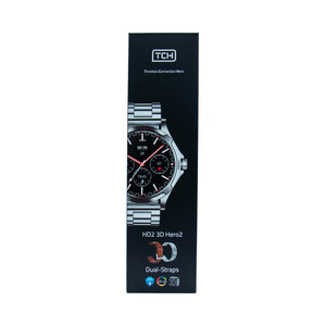 ساعت هوشمند تی سی اچ مدل TCH HD2 3D Hero2 دارای قابلیت های کنترل موسیقی (Music Player)، پشتیبانی از زبان فارسی در منو و سیستم‌عامل، قابلیت مکالمه از طریق بلوتوث بند فلز