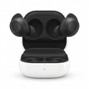 هدفون بلوتوثی سامسونگ مدل Galaxy Buds FE با نویز کنسلینگ فعال (ANC)، درگاه شارژ USB Type-C، دارای میکروفون دوگانه، مقاوم در برابر رطوبت و عرق