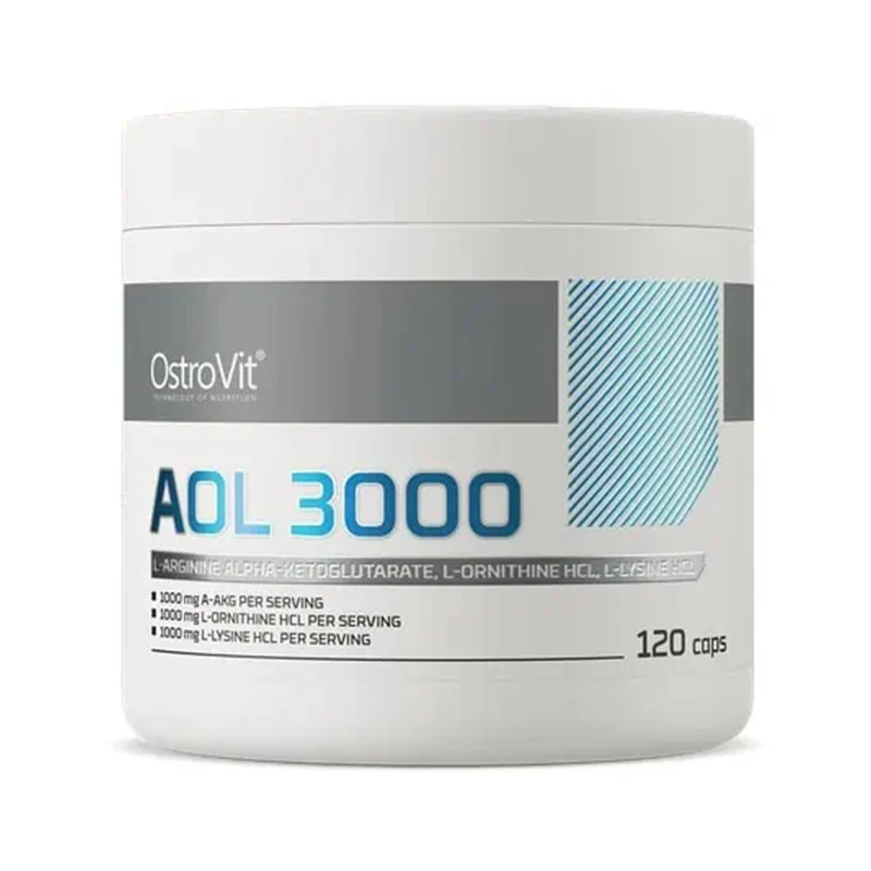آرژنین اورنیتین لیزین «اورجینال» استروویت 120 عددی OstroVit AOL 3000 mg