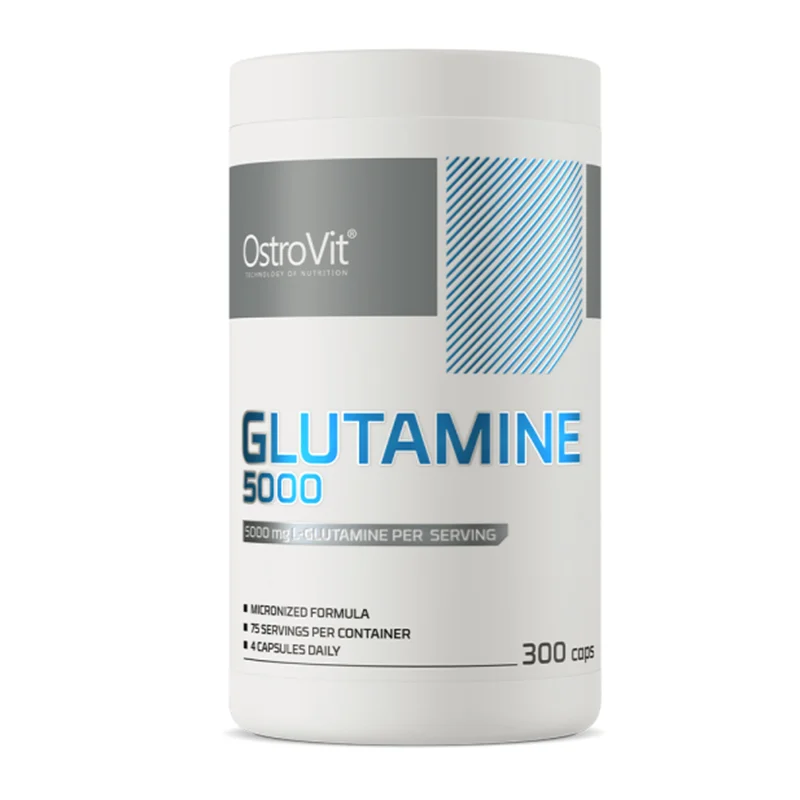 گلوتامین «اورجینال» 5000 استروویت 300 عددی Ostrovit Glutamine 5000