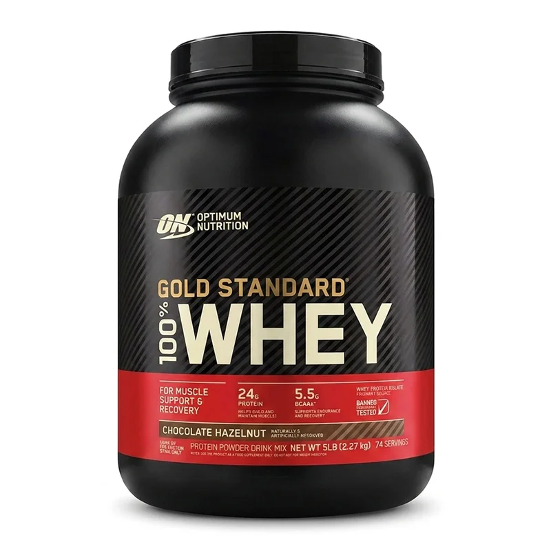 مکمل پروتئین وی اورجینال گلد استاندارد اپتیمم نوتریشن optimum nutrition whey protein 2.27 kg