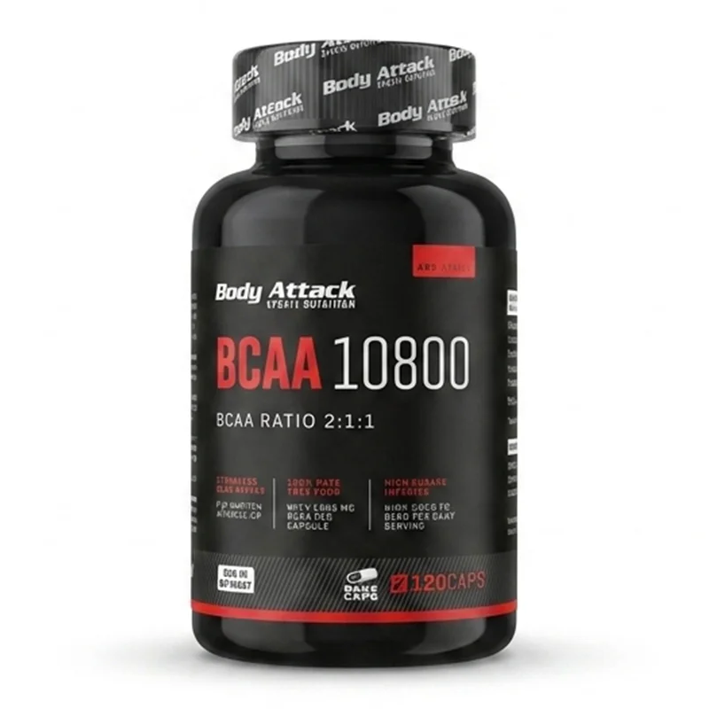 کپسول BCAA بادی اتک اورجینال ۱۲۰ عددی body attack BCAA