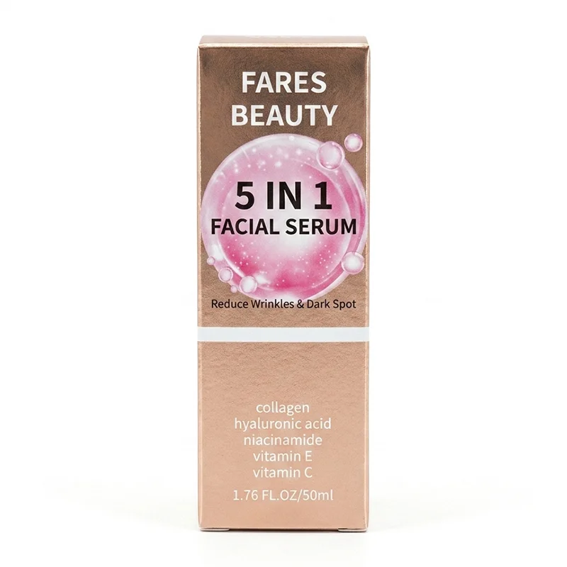 سرم صورت ۵ در ۱ فیرز بیوتی ۵۰ میلی‌لیتر (Fares Beauty 5 IN 1 Facial Serum)