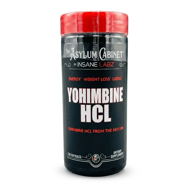 کپسول یوهمبین hcl «اورجینال» انسین لبز ۲.۵ میلی‌گرم ۱۲۰ عددی (Insane Labz Yohimbine HCl)