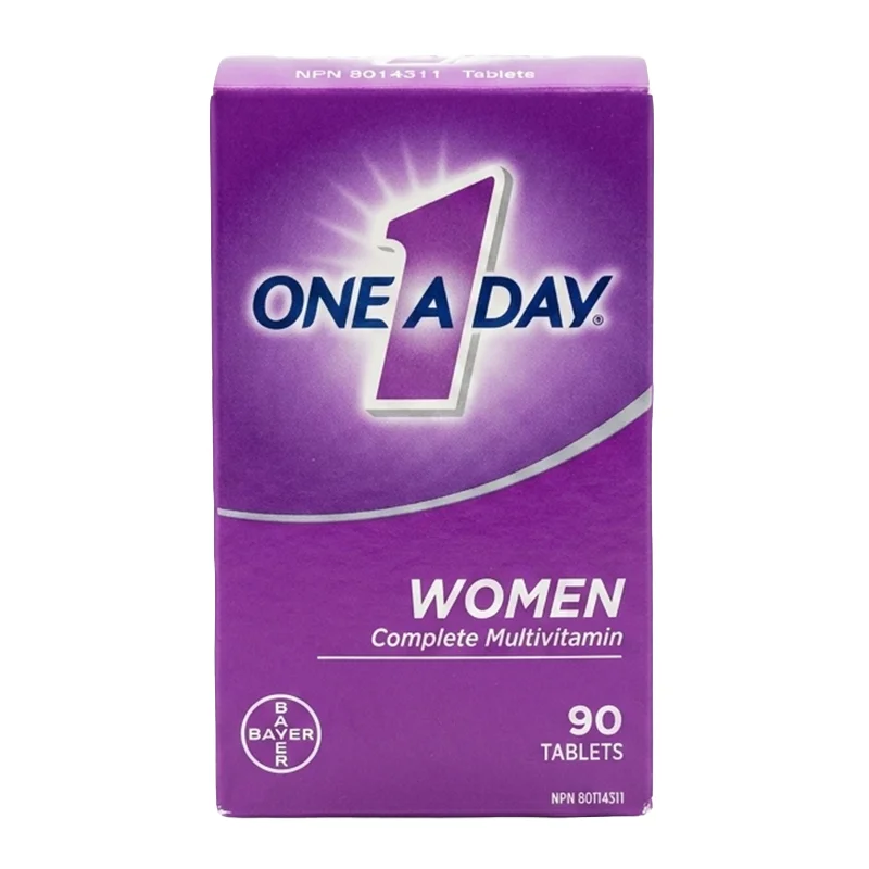 کپسول مولتی ویتامین کامل one a day «اورجینال» مخصوص بانوان برند بایر ۹۰ عددی (Bayer One A Day Women)