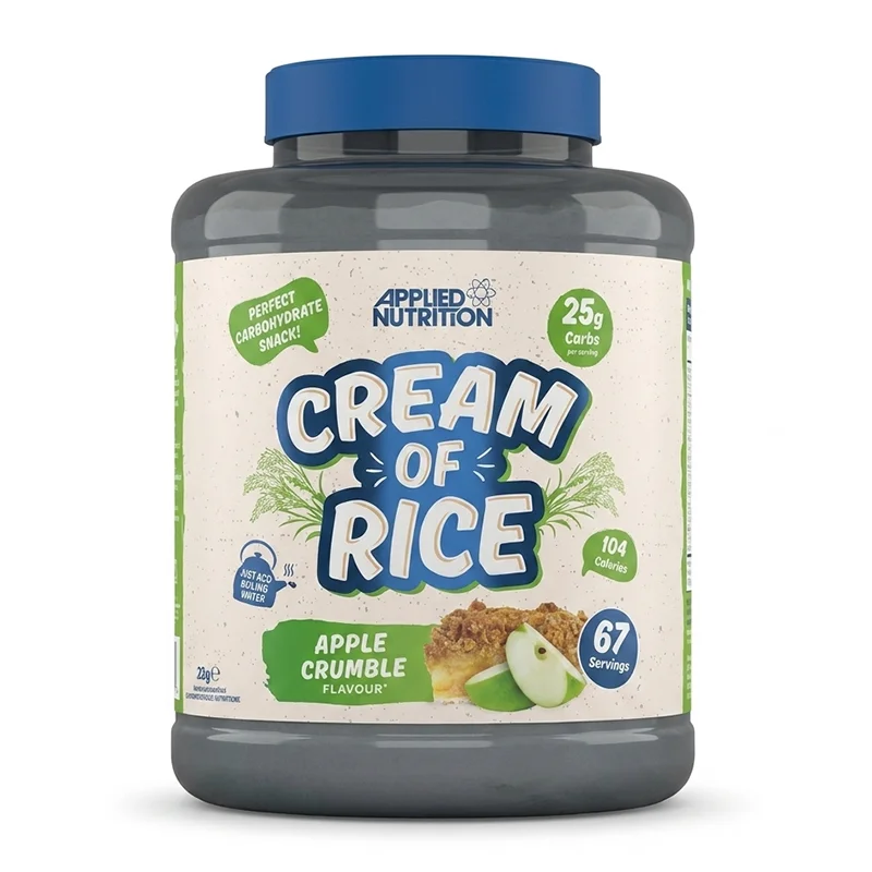 کرم رایس «اورجینال» اپلاید نوتریشن طعم کرامبل سیب ۲ کیلوگرمی (Applied Nutrition Cream of Rice)