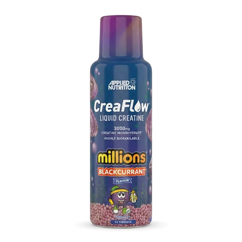 کراتین مایع «اورجینال» اپلاید نوتریشن مدل CreaFlow با طعم بلک‌کارنت (۵۰۰ میلی‌لیتر) Applied Liquid Creatine