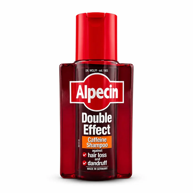 شامپو کافئین دابل افکت آلپسین «اورجینال» آلمان 200 میلی‌لیتری | Alpecin Double Effect Caffeine Shampoo