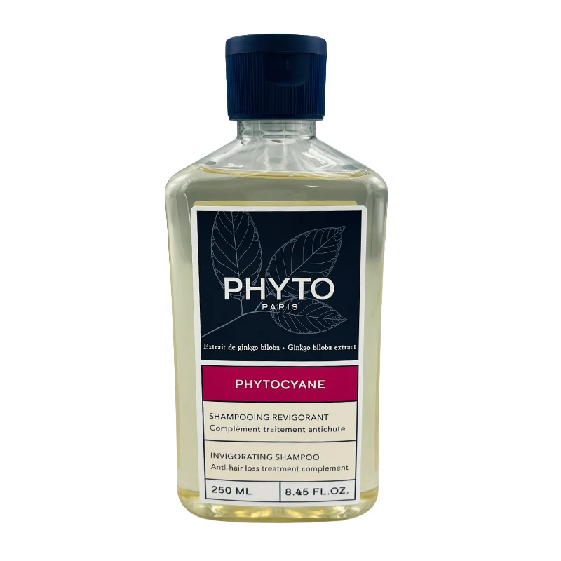 شامپو درمان ضدریزش فیتوسیان «اورجینال» فرانسه ۲۵۰ میلی‌لیتر | PHYTOCYANE Invigorating Shampoo