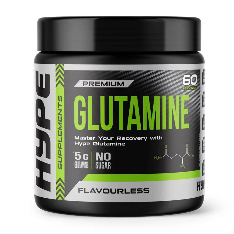 مکمل گلوتامین 300 گرم  L-Glutamine برند Hype | اورجینال